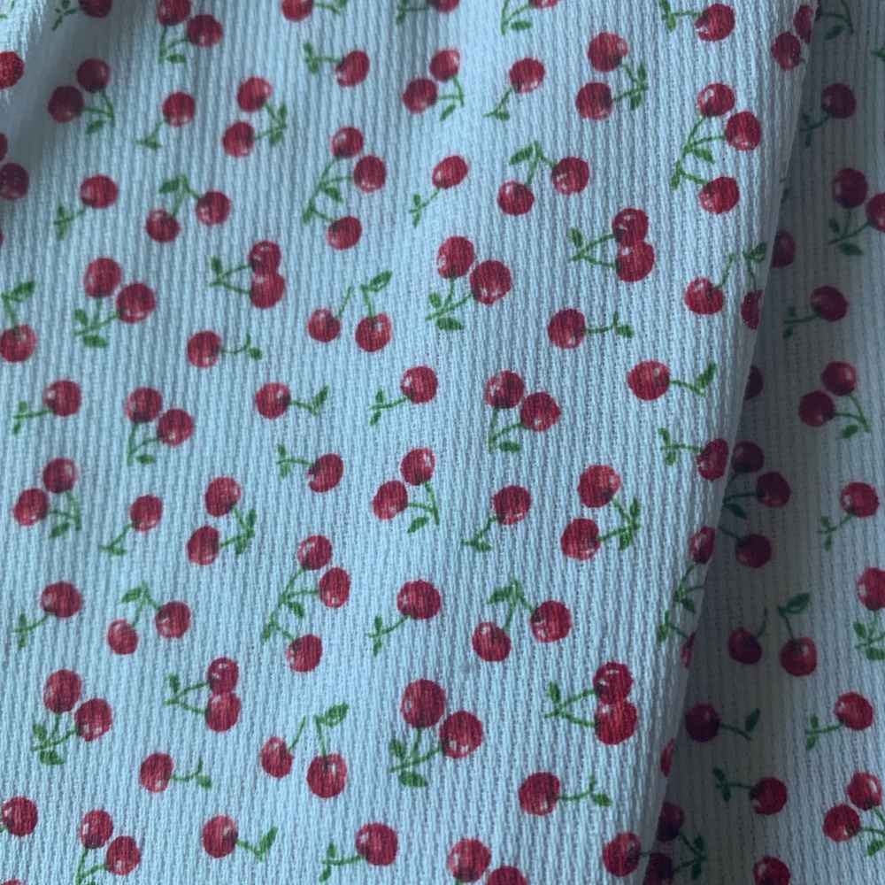 Host Pick✨Edgehill Collection Baby Girl Flutter-Sleeve Cherry A-Line Dress|6M - Picture 5 of 8